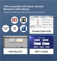 Nuevo Escáner de Diagnóstico VNCI RNM 3 en 1 OBD2 OBD II 2026, Herramienta de Interfaz, Herramienta de Programación y Cálculo de Inmovilizador