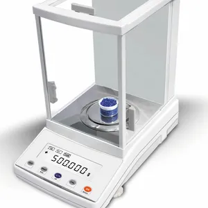 ميزان تحليلي LCD JA 0001 600g للأطعمة مقياس ذهبي إجراء إعداد داخلي مخبري