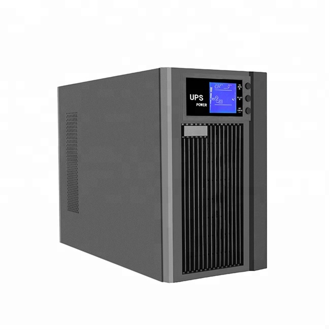 LA ECSUN 1KVA 2KVA 3KVA Online UPS резервная батарея, Система бесперебойного питания с интеллектуальным слотом SNMP