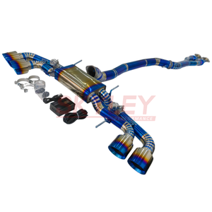 SKYLEY высочайшего качества Nissan GTR R35 101 мм 4-дюймовая труба титановая валветроническая выхлопная система Catback с дистанционным управлением - Product Image 3