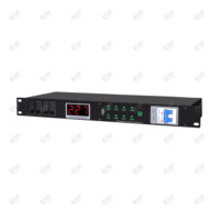 DR338 Enchufe de protección de audio de 10 canales de alta calidad con retardo metálico