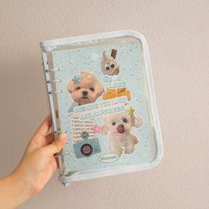 A5 PVC Photocard Holder Binder Kpop Coréen Idol Photos Stockage DIY Photo Album Livre Cadeau Transparent pour Collectionner <span class=keywords><strong>des</strong></span> Photos - Product Image 3