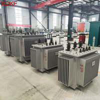 Transformateurs immergés dans l'huile triphasés/monophasés haute fréquence 33kV 50kva 100kva 200kva 300kva 400kva Marque KDKF Modèle S11/S13/S18