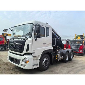 รถหัวลากดงเฟิง 6x4 สำหรับงานหนัก พร้อมเครน GSQZ330 เครนติดรถบรรทุก 16 ตัน - Product Image 1