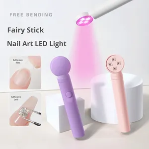 Mini Lampe UV Sans Fil Rose Rechargeable Portable pour Séchage de Gel LED – Sèche-Ongles Manucure - Product Image 2