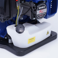 Souffleur à dos thermique EB850 MUCHEN 75,6 cm³ à essence, moteur 2 temps haute puissance, usage industriel et bricolage, réservoir de carburant 1,2 L, vitesse de sortie 70 m/s