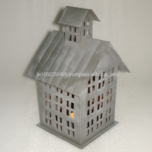 ที่แขวนโคมไฟเหล็กรูปกระท่อมสำหรับตกแต่งบ้านดีไซน์หรูทำมืออเนกประสงค์ประเภทอื่นๆ - Product Image 1