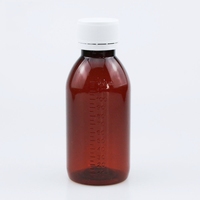 Bouteille de solution orale pour médicaments en plastique PET pharmaceutique pour ambre médicament contre la toux sirop soins de la peau sérum lotion shampooing
