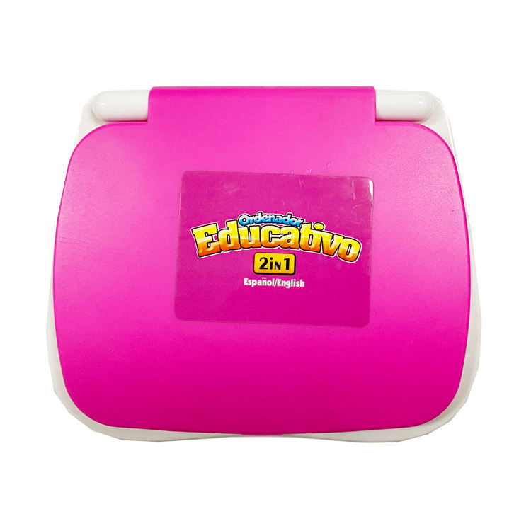 Juguete portátil español sin cubierta de dibujos animados