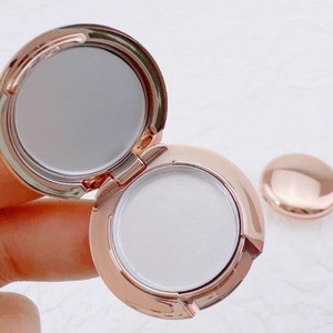 Caja de embalaje dorada, estuche compacto para maquillaje en polvo prensado, para iluminador, colorete, sombra de ojos, contenedor vacío de pequeña capacidad - Product Image 1