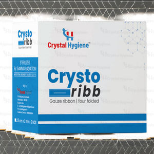 Ruban adhésif médical stérile en gaze de coton blanc Crystal Hygiene 2,5 cm x 100 mètres - Product Image 3