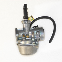 C100 C110 19mm Carb PZ19 Carburateur Câble Starter pour 70cc 90cc 110cc 125cc ATV,Dirt Bike Moteur Horizontal
