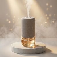 Diffuseur de parfum pour voiture, diffuseur d'arômes, lumière LED colorée, luxe, longue durée, 100 ml