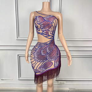Chic Styles and Comfort in purple club dresses for Trendy Women