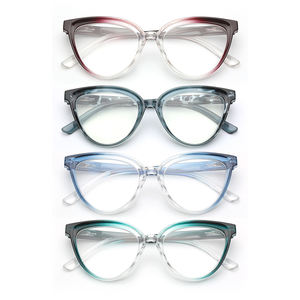 Óculos de Leitura Anti Luz Azul de Moda por Atacado, Armação de PC, Logotipo Personalizado, Óculos de Leitura Presbiopia para Mulheres - Product Image 1
