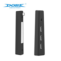 DOBE Fourniture directe d'usine Type-C USB2.0 HUB USB à quatre ports pour console de jeu PS5 Accessoires de jeu