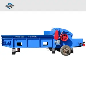 10 inch mobile wood chipper