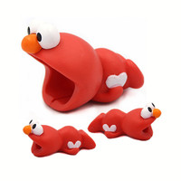 Couverture de protection de données de câble de charge de dessin animé mignon casque de câble USB