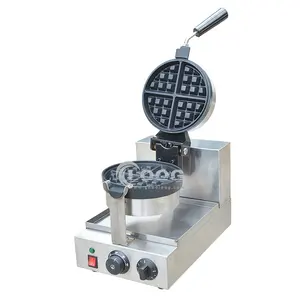 Hotel Waffle Baker Comercial CE Aprobado Snack Equipment Waffle Maker Machine Belga Waffle Machine