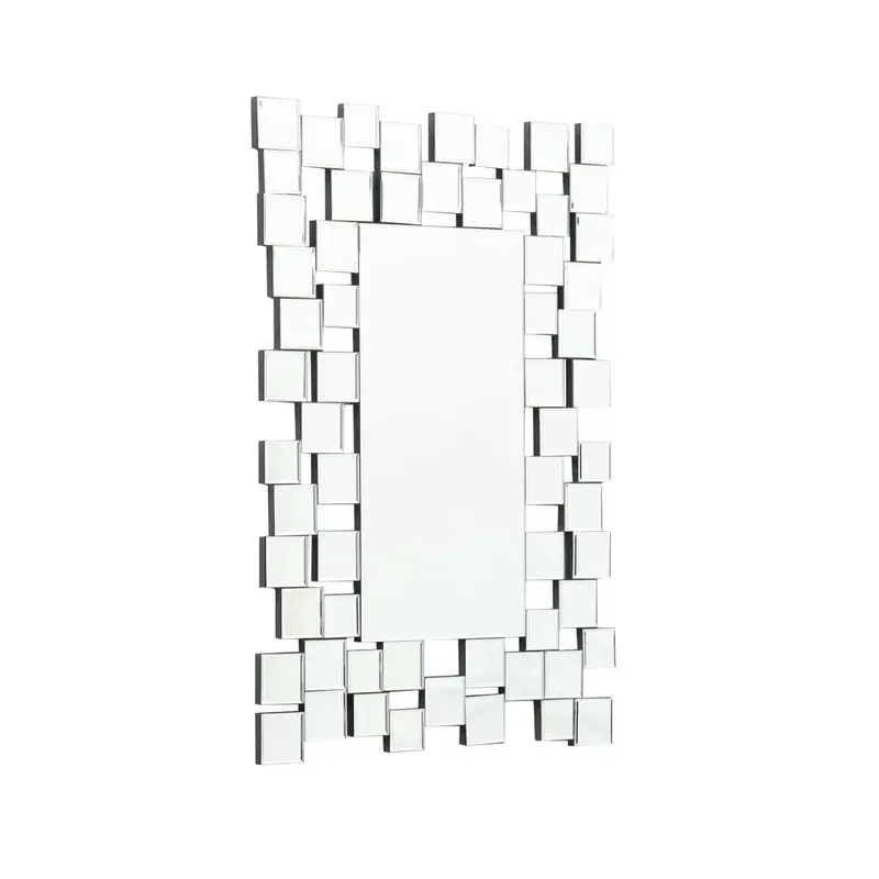 Европейский современный узкий квадратный зеркальный декор для крыльца