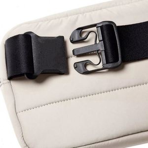 Sac banane matelassé souple avec logo personnalisé, grande capacité, imperméable, sac de poitrine bandoulière - Product Image 6