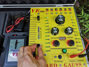 Neueste VR15000 Mulf-Funktion <span class=keywords><strong>Underground</strong></span> <span class=keywords><strong>Gem</strong></span> Diamant Gold Kupfer Gold Metall Detektor VR-15000 Gold Detektor 500m Tiefe - Product Image 6