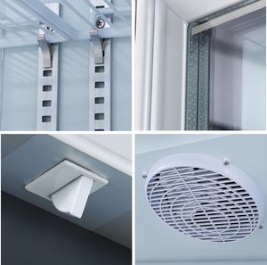 Réfrigérateur commercial à boissons <span class=keywords><strong>1</strong></span> <span class=keywords><strong>porte</strong></span>, à refroidissement par air, avec éclairage LED, faible consommation, pour bars et magasins - Product Image 4