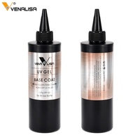 VENALISA − vernis Gel UV LED, haute qualité, contient 225g, à trempage, couche de Base, Non collante, Non nettoyante, longue tenue