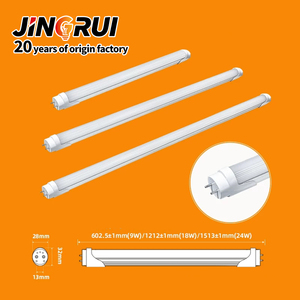 Bombillas <span class=keywords><strong>LED</strong></span> de 4 pies, 6000K, luz diurna, equivalente a balasto bypass R17D/HO F96T12/DW/HO, cubierta transparente, reemplazo fluorescente T8 - Product Image 2
