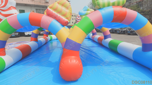 Piscina Inflable con Temática <span class=keywords><strong>de</strong></span> Dulces para Juegos Acuáticos al Aire Libre y Jardín, en Oferta - Product Image 3