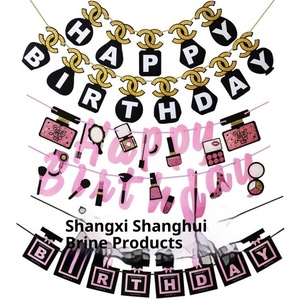 Guirnalda de Banderines Rectangulares de Papel con Letras en Inglés, Fragancia <span class=keywords><strong>para</strong></span> Mujer, Regalo de Cumpleaños <span class=keywords><strong>para</strong></span> Abuela, Popular en <span class=keywords><strong>Internet</strong></span> - Product Image 2