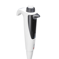 Pipette électrique réglable à canal unique à affichage numérique Portable précis de laboratoire DLab de haute qualité