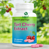 Plantaardig extract Natuurlijk zuur Privélabel Kersenextract 30 capsules