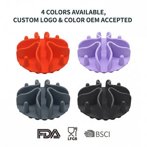 Inserto per ciotola per cani in silicone senza BPA con ventose, tappetino a spirale anti-ingozzamento per animali domestici per abitudini alimentari sane - Product Image 6