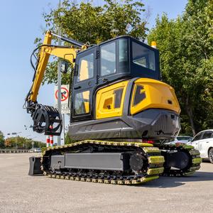 6.5ton HT65 نوع زاحف جديد مع مرفق دلو متعدد الاستخدامات لمواقع البناء - Product Image 1