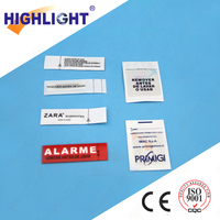 HIGHLIGHT RF Source d'alarme bon marché étiquetage sécurité lavable volé AM cousu Source marquage EAS coudre dans l'étiquette pour l'utilisation des vêtements