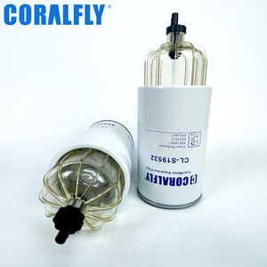 Grosir Pabrik Filter pemisah air bahan bakar mesin ekskavator FS19532 P551856 BF1329 WK1060/1 BF1329 - Product Image 5