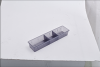 Panier de rangement en aluminium avec verre trempé sur 3 côtés, écologique, moderne, multifonctionnel, pour armoires de cuisine, origine Chine
