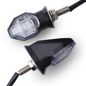 Luz LED de señal de giro para motocicleta de 8mm, <span class=keywords><strong>Mini</strong></span> luces de giro ámbar, indicador intermitente, lámpara LED de flecha de <span class=keywords><strong>Moto</strong></span> de 12V para Yamaha <span class=keywords><strong>Kawasaki</strong></span> - Product Image 6