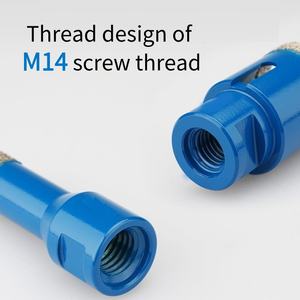 Juego de 12 Brocas de Diamante para Perforación en Seco <span class=keywords><strong>PEX</strong></span>, Caja de Aluminio, M14, para Mármol, Granito y Azulejos - Product Image 2