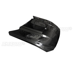 Couverture de moteur de voiture aspect fibre de carbone véritable pour Ford Mustang 2015-2017, kit carrosserie, accessoires de voiture, pièce de modification - Product Image 5