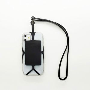 Factory Direct Supply Silicone Mobile Phone Credit Card ID Badge Holders with Neck Lanyard for Promotional & Business <b>Gifts</b> - Product Image 4