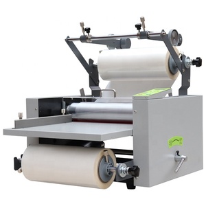 Máy cán màng tự động cuộn đối cuộn L388 với con lăn kim loại, máy cán nóng cuộn giấy cho xưởng in - Product Image 5