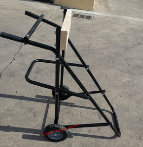 Chariot de <span class=keywords><strong>moteur</strong></span> <span class=keywords><strong>hors</strong></span>-<span class=keywords><strong>bord</strong></span> personnalisable de style U avec supports de support de <span class=keywords><strong>moteur</strong></span> en acier à quatre roues support de roue fermé - Product Image 1