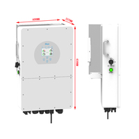 Système PV 20kw + 30kWh Trina Panneaux solaires Système de batterie hybride triphasé Deye 20kw + 30kWh kit solaire