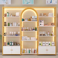 Étagère de présentation cosmétique pour salon de beauté, mobilier de salon de coiffure, mannequin pour présentoir de perruques