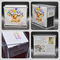 Boîte de présentation en acrylique pour ETB, UPC, BB, Yugioh, Pokémon TCG, Ultra Premium Collection et boîte de boosters japonaise