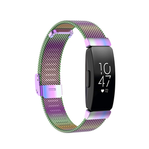 2023ใหม่สายนาฬิกาสำหรับ Fitbit Inspire Mesh สแตนเลสสตีลสายรัดข้อมือสำหรับ Fitbit Inspire HR smartwatch band Accessories - Product Image 1