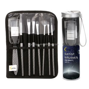 <strong>Best</strong> Quality <strong>Artist</strong> <strong>Brushes</strong> Acrylic <strong>Paint</strong> <strong>Brush</strong> Set Flat Nylon Hair With Wood Handle for Acrylic <strong>Paint</strong> Painting - Product Image 1