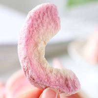 Fabriek Direct Groothandel 100% Natuurlijke Vruchten Gevriesdroogde Perzik Roze